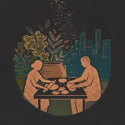 Where the Flour Falls Down album cover